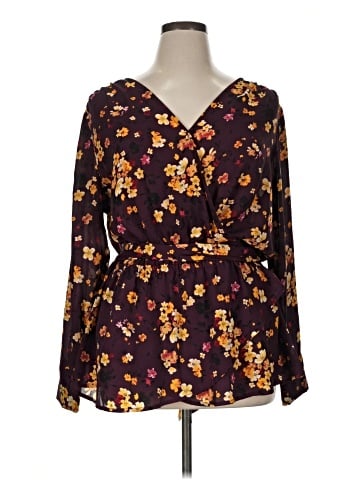 Gibson Long Sleeve Blouse (view 1)