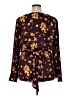 Gibson Burgundy Long Sleeve Blouse Size 1X - photo 2