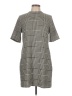 H&M Houndstooth Gray Casual Dress Size 12 - photo 1