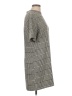 H&M Houndstooth Gray Casual Dress Size 12 - photo 4