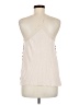 Unbranded 100% Polyester Silver Sleeveless Blouse Size M (estimated) - photo 2