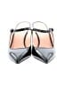 J.Crew 100% Leather Black Heels Size 7 1/2 - photo 2