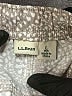 L.L.Bean Chevron-herringbone Ivory Shorts Size L - photo 3