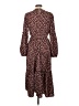 Hayden 100% Polyester Animal Print Brown Casual Dress Size L - photo 2