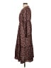 Hayden 100% Polyester Animal Print Brown Casual Dress Size L - photo 5