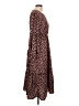 Hayden 100% Polyester Animal Print Brown Casual Dress Size L - photo 4