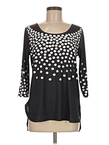 Lily by Firmiana 3/4 Sleeve Top (view 1)