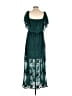 Unbranded 100% Polyester Teal Cocktail Dress Size M - photo 2