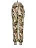 Esquivel 100% Viscose Tropical Green Casual Pants Size EU 42 / US 12 - photo 2