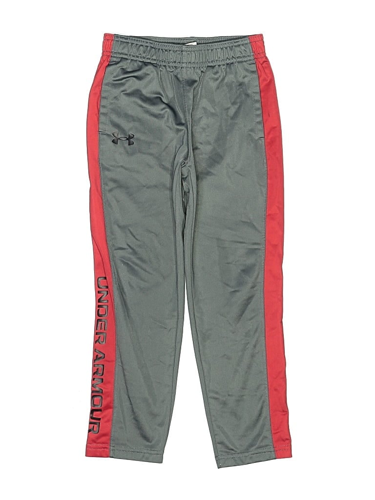 Pre-owned Under Armour Kids' Track Pants In Gray