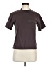Essentials Brown Short Sleeve Turtleneck Size M - photo 1