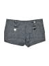 Express Tweed Blue Denim Shorts Size 0 - photo 1