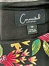 Connected Apparel Floral Black Casual Dress Size 10 - photo 7