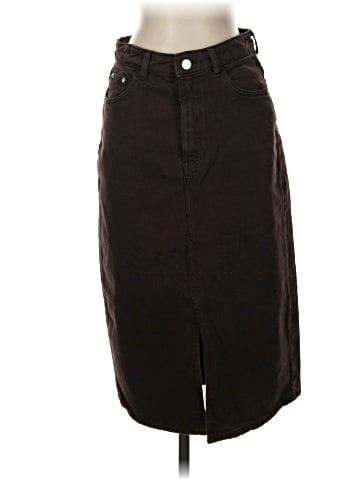 Zara TRF Denim Skirt (view 1)