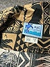 Assorted Brands 100% Cotton Tropical Gold Tan Short Sleeve Button-Down Shirt Size 8 - photo 3
