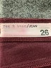 Rag & Bone/JEAN Burgundy Jeans Size 26 waist - photo 7