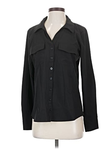 CALVIN KLEIN JEANS Long Sleeve Blouse (view 1)