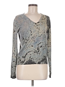 Burning Torch Cashmere Pullover Sweater