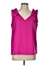 Shein 100% Polyester Pink Sleeveless Blouse Size L - photo 1