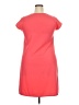 Merona Solid Orange Casual Dress Size 2X (estimated) - photo 2