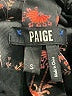 Paige 100% Polyester Paisley Black Blazer Size S - photo 6