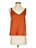 showpo Orange Tank Top Size 4 - photo 1