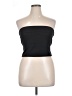 Helsa Black Sleeveless Top Size XL - photo 1