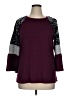 I.N. Studio Burgundy Cardigan Size XL - photo 1