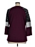 I.N. Studio Burgundy Cardigan Size XL - photo 2