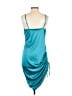 Unbranded Solid Teal Cocktail Dress Size M - photo 2