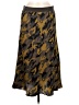 ATM 100% Silk Camo Brown Silk Skirt Size M - photo 1