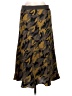 ATM 100% Silk Camo Brown Silk Skirt Size M - photo 2