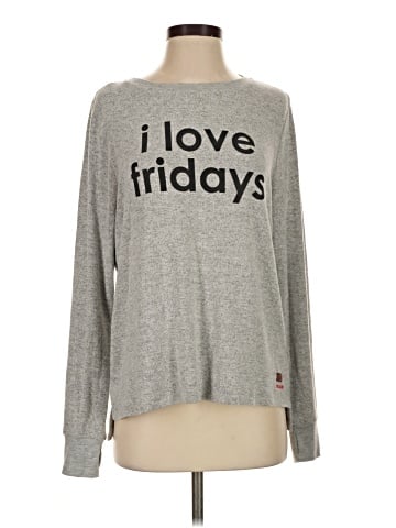 Peace Love World Pullover Sweater (view 1)