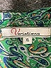 Variations Green 3/4 Sleeve Blouse Size XL - photo 7