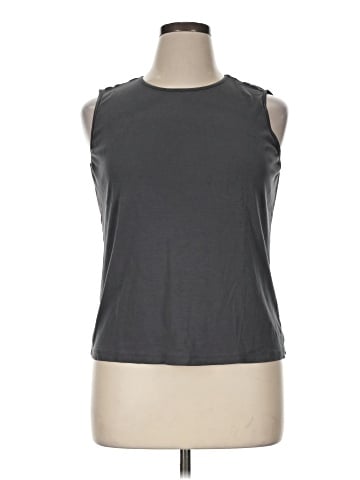 Christopher & Banks Sleeveless T-Shirt (view 1)