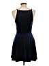 Speechless Solid Blue Cocktail Dress Size L - photo 2