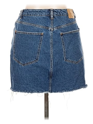 Pull&Bear Denim Skirt (view 2)