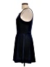 Speechless Solid Blue Cocktail Dress Size L - photo 5