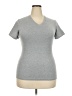 Assorted Brands Gray Short Sleeve T-Shirt Size XXL - photo 1