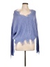 Polly & Esther 100% Acrylic Blue Pullover Sweater Size L - photo 1