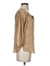 Alceè 100% Polyester Tan 3/4 Sleeve Blouse Size S - photo 4