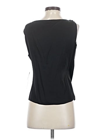 Lauren by Ralph Lauren Sleeveless Silk Top (view 2)