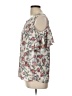 Max Studio 100% Polyester Ivory 3/4 Sleeve Blouse Size L - photo 5