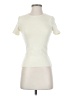 Kookai Ivory Short Sleeve Top Size Sm (1) - photo 1
