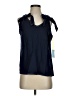 CeCe Blue Sleeveless Blouse Size S - photo 1