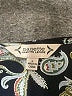 NANETTE Nanette Lepore 100% Polyester Paisley Black Long Sleeve Blouse Size L - photo 7