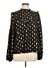 Unbranded Polka Dots Black Long Sleeve Blouse Size M - photo 1
