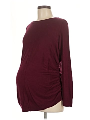 Isabel Maternity Pullover Sweater (view 1)