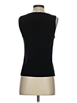 Ecru Sleeveless T-Shirt (view 2)