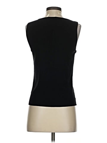 Ecru Sleeveless T-Shirt (view 2)